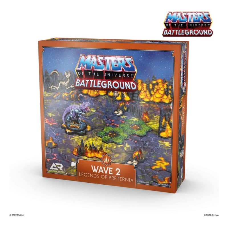 Les Maîtres de l' Univers: Battleground - Jeu de figurines Wave 2: Legends of Preternia