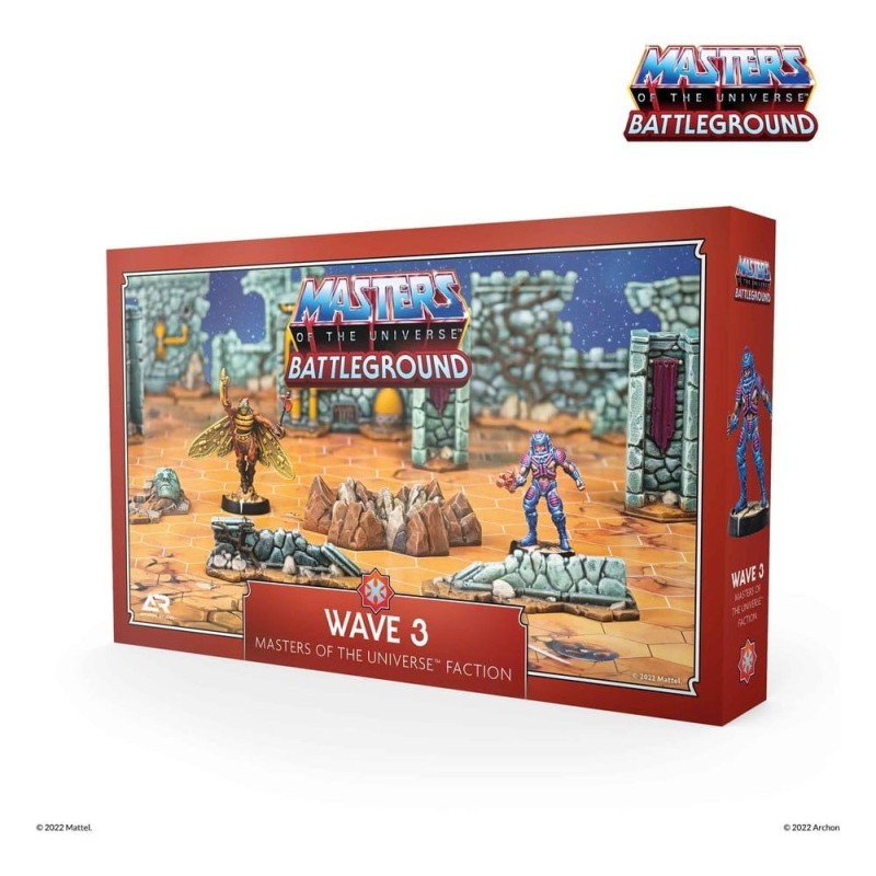 Les Maîtres de l' Univers: Battleground - Jeu de figurines Wave 3: Masters of the Universe Faction