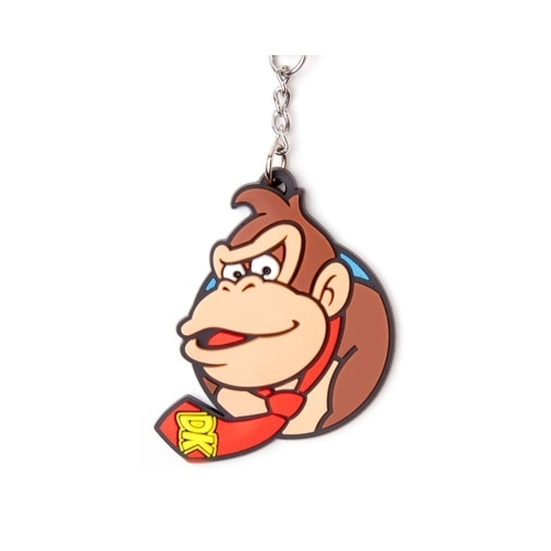 Nintendo - Porte-clés caoutchouc Donkey Kong 6 cm
