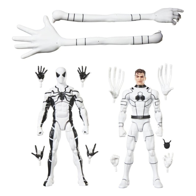 Future Foundation Marvel Legends - Pack 2 figurines Mister Fantastic & Spider-Man 15 cm