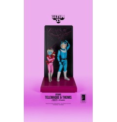 Ulysse 31 - Figurine Neon Telemachus & Themis Cosmic Version 20 cm