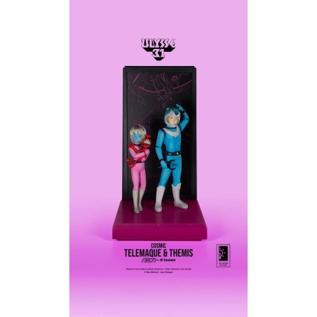 Ulysse 31 - Figurine Neon Telemachus & Themis Cosmic Version 20 cm
