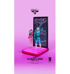Ulysse 31 - Figurine Neon Telemachus & Themis Cosmic Version 20 cm