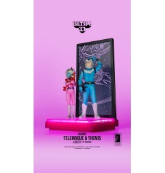 Ulysse 31 - Figurine Neon Telemachus & Themis Cosmic Version 20 cm
