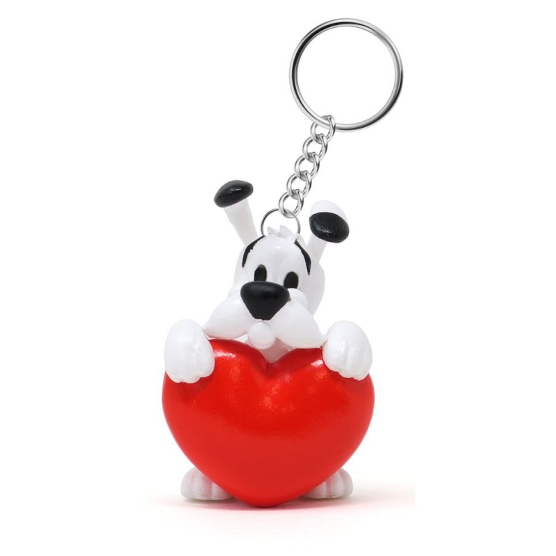 Astérix - Porte-clés Idéfix Cœur Rouge Astérix - Porte-clés Idéfix Cœur Rouge