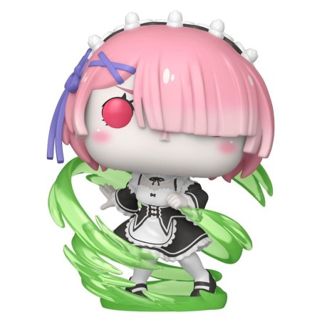 Re:Zero - Figurine POP! Plus Ram Wind Magic (Glow) Exclusive 9 cm