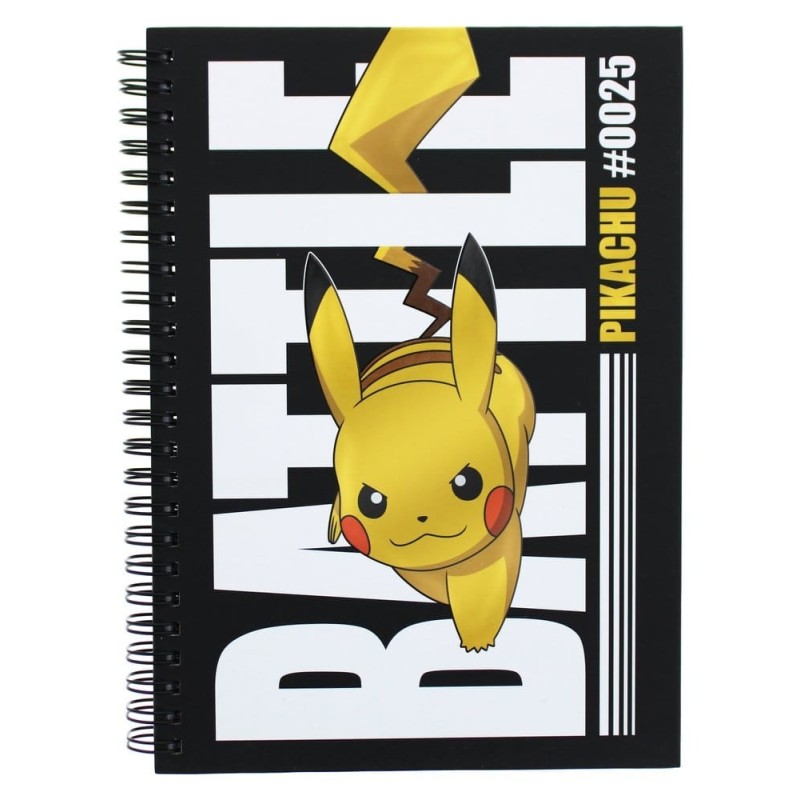 Pokémon - Carnet de notes A5 Battle Pikachu Pokémon - Carnet de notes A5 Battle Pikachu