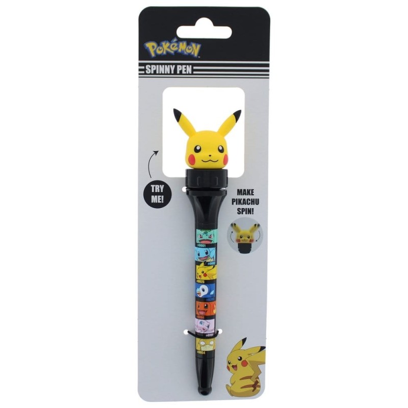 Pokémon - Stylo Spinny Pikachu Pokémon - Stylo Spinny Pikachu