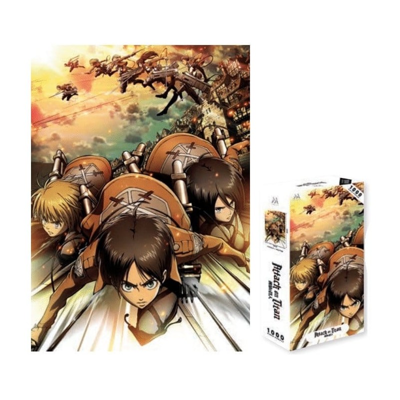 L´Attaque des Titans - Puzzle 1000 pièces L´Attaque des Titans