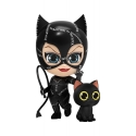 Batman : Le Défi - Figurines Cosbaby Catwoman avec Whip 12 cm