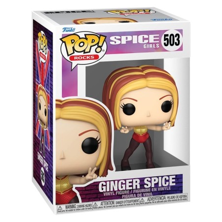 Spice Girls - Figurine POP! Ginger Spice 9 cm