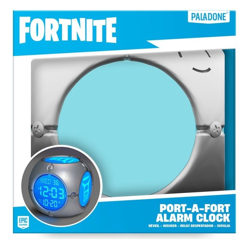 Fortnite - Réveil Port a Fort 3D 11 cm Fortnite - Réveil Port a Fort 3D 11 cm