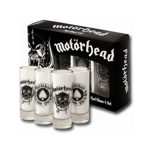 Motorhead - Set 4 verres à liqueur