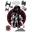 Star Wars Episode VII - Stickers First Order 50 x 70 cm