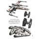 Star Wars - Stickers Spaceships 100 x 70 cm