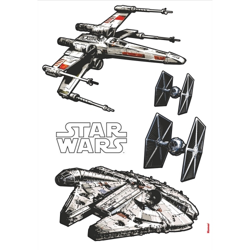 Star Wars - Stickers Spaceships 100 x 70 cm
