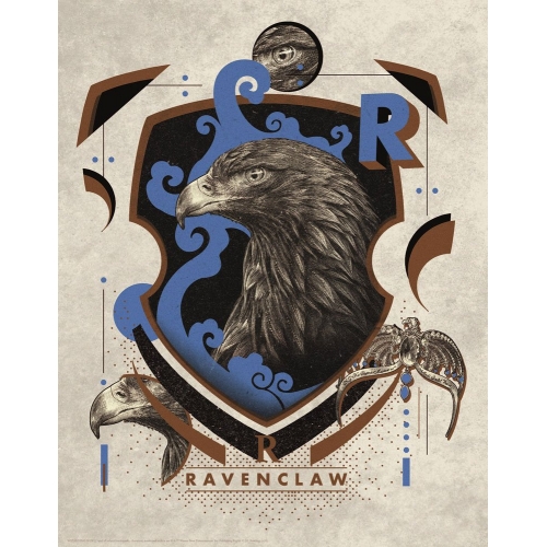 Harry Potter - Lithographie Ravenclaw 36 x 28 cm