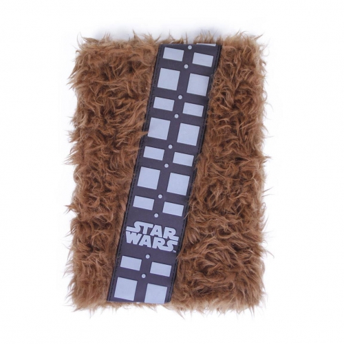 Star Wars - Carnet de notes peluche Premium A5 Chewbacca