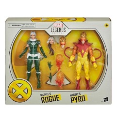 Marvel - X-Men  Legends pack 2 figurines 's Rogue & 's Pyro 15 cm