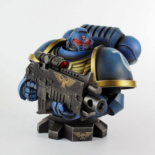 Warhammer 40K - Buste Ultra Marine Primaris 16 cm