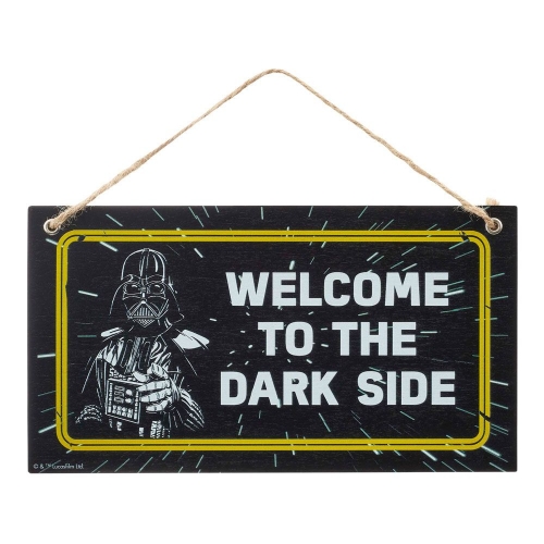 Star Wars Fathers Day - Panneau bois Welcome To The Dark Side