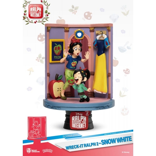 Ralph 2.0 - Diorama D-Stage Snow White & Vanellope 15 cm