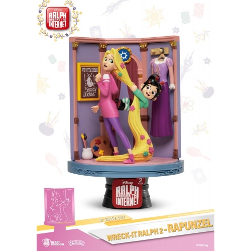 Ralph 2.0 - Diorama D-Stage Rapunzel & Vanellope 15 cm