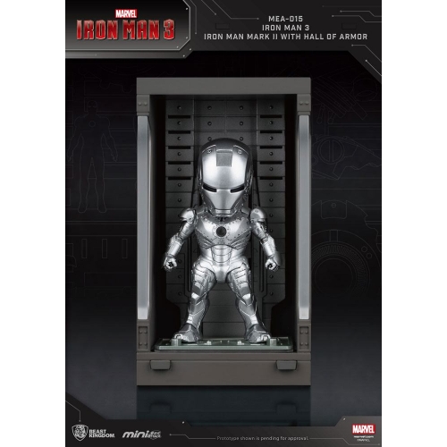 Iron Man 3 - Figurine Mini Egg Attack Hall of Armor Iron Man Mark II 8 cm