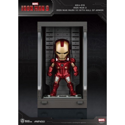 Iron Man 3 - Figurine Mini Egg Attack Hall of Armor Iron Man Mark VII 8 cm