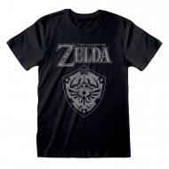 The Legend Of Zelda - T-Shirt Distressed Shield