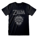 The Legend Of Zelda - T-Shirt Distressed Shield