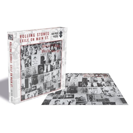 Rolling Stones, The - The Rolling Stones Rock Saws puzzle  Exile On Main St. (500 pièces)