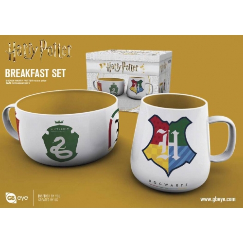 Harry Potter - Set petit-déjeuner House Pride