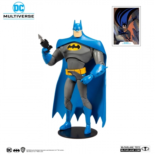 DC Multiverse Animated - Figurine Animated Batman Variant Blue/Gray 18 cm