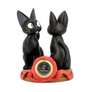 Kiki la petite sorcière - Horloge Jiji & Soft Toy Jiji 11 cm