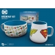 DC Comics - Set petit-déjeuner Logos DC Comics