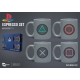 Sony PlayStation - Pack 4 tasses Espresso Buttons