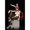 Fairy Tail - Statuette 1/6 Erza Scarlet Bunny Girl Style Type White 20 cm