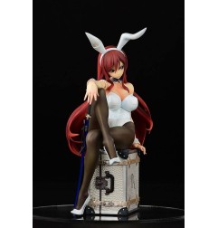 Fairy Tail - Statuette PVC 1/6 Erza Scarlet Bunny Girl Style Type White 20 cm