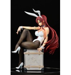 Fairy Tail - Statuette 1/6 Erza Scarlet Bunny Girl Style Type White 20 cm