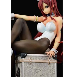 Fairy Tail - Statuette 1/6 Erza Scarlet Bunny Girl Style Type White 20 cm