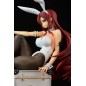 Fairy Tail - Statuette PVC 1/6 Erza Scarlet Bunny Girl Style Type White 20 cm
