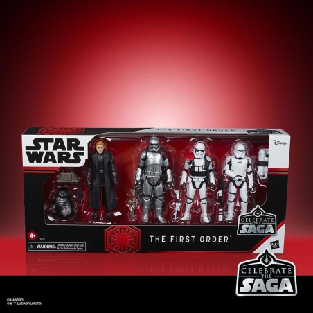 Star Wars - Celebrate the Saga pack 5 figurines The First Order 10 cm