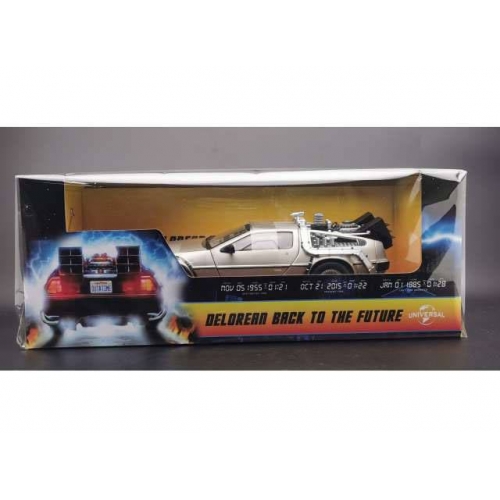 Retour vers le futur - Réplique 1/18 métal DeLorean 1983