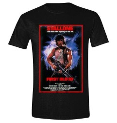 Rambo - T-Shirt First Blood Poster 