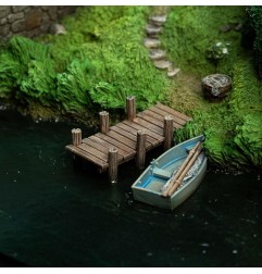 Hobbit, Le - Le Hobbit : Un voyage inattendu Diorama Hobbiton Mill & Bridge 31 x 17 cm