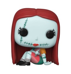 Disney - L'étrange Noël de Mr. Jack POP!  Vinyl figurine Sally Sewing 9 cm