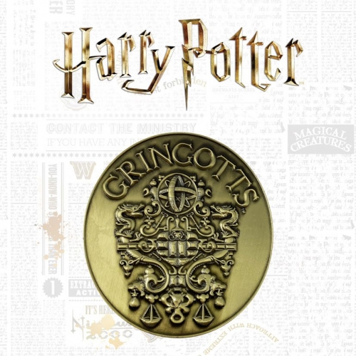 Harry Potter - Médaillon Gringotts Crest Limited Edition