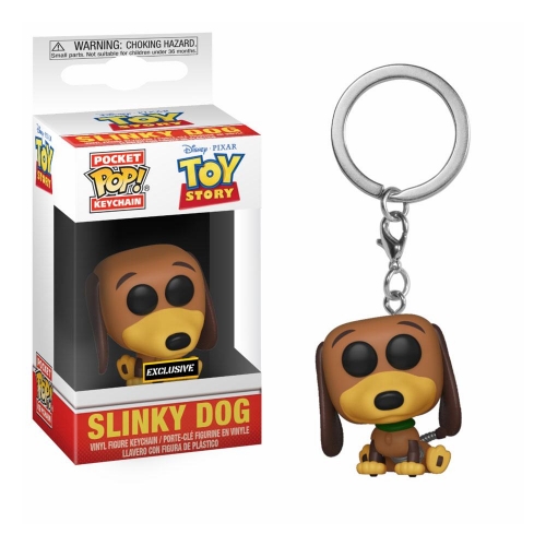 Toy Story - Porte-clés Pocket POP! Dog 4 cm