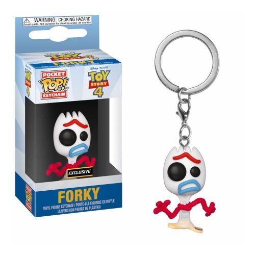 Toy Story - Porte-clés Pocket POP! Forky 4 cm